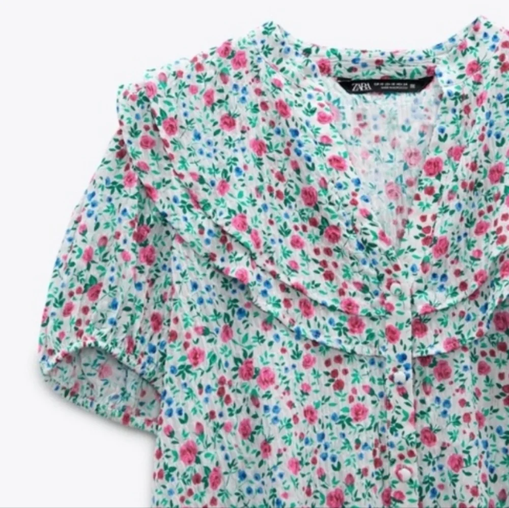 Zara Floral Print Top